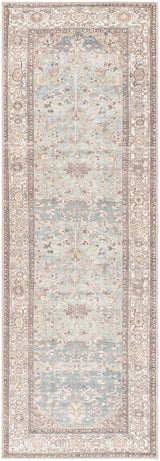 Bahram Vintage Flat Pile Washable Rug - Ornate Home