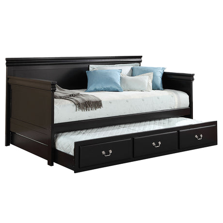 Bailee Black Daybed (Twin Size) - Ornate Home