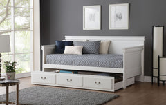 Bailee White Twin Daybed - Ornate Home