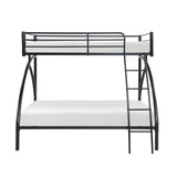 Bailey Black Twin/Full Bunk Bed - Ornate Home