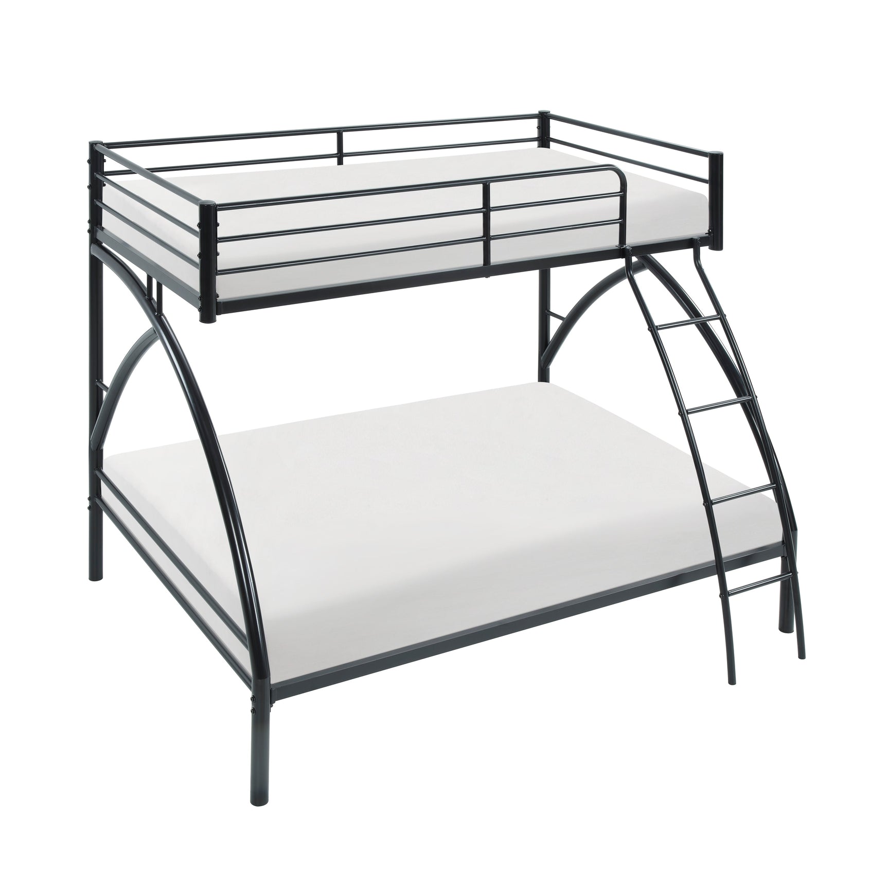 Bailey Black Twin/Full Bunk Bed - Ornate Home