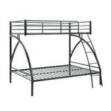 Bailey Black Twin/Full Bunk Bed - Ornate Home
