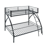 Bailey Black Twin/Full Bunk Bed - Ornate Home