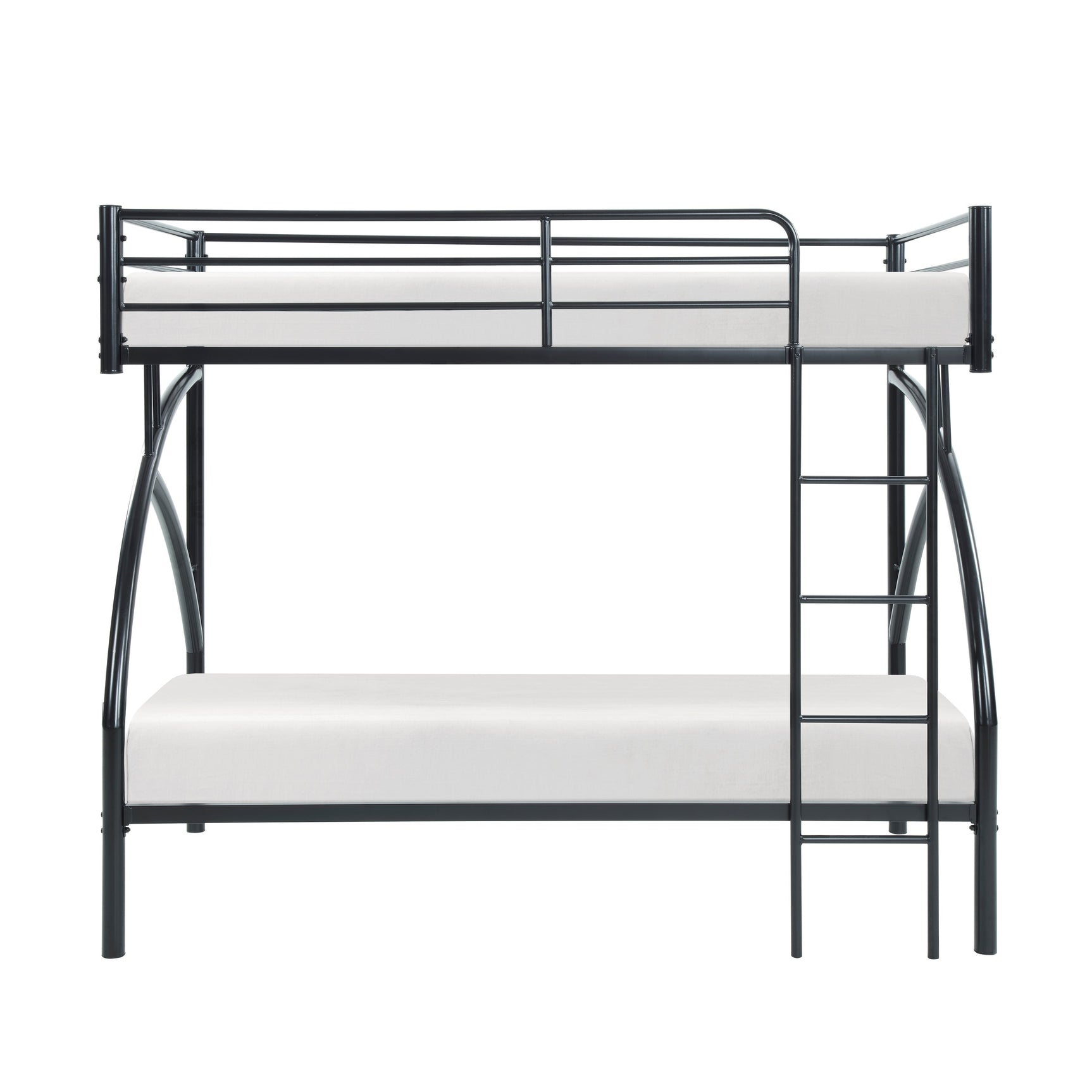 Bailey Black Twin/Twin Bunk Bed - Ornate Home