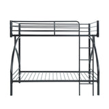 Bailey Black Twin/Twin Bunk Bed - Ornate Home