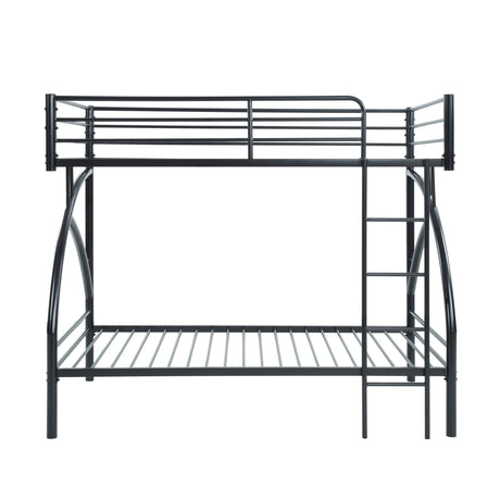 Bailey Black Twin/Twin Bunk Bed - Ornate Home