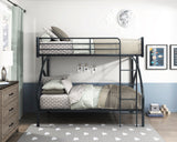 Bailey Black Twin/Twin Bunk Bed - Ornate Home