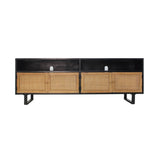 Bailey Brown 4-Door TV Stand