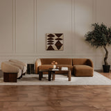 Bailey Deep Brown Nesting Coffee Table - Ornate Home