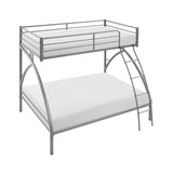 Bailey Gray Twin/Full Bunk Bed - Ornate Home