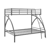 Bailey Gray Twin/Full Bunk Bed - Ornate Home