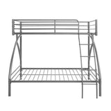 Bailey Gray Twin/Full Bunk Bed - Ornate Home