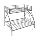 Bailey Gray Twin/Full Bunk Bed - Ornate Home