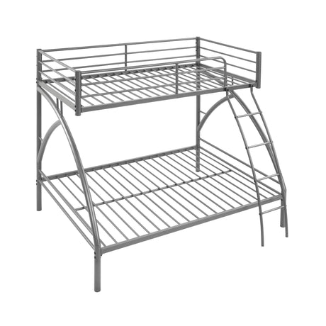 Bailey Gray Twin/Full Bunk Bed - Ornate Home