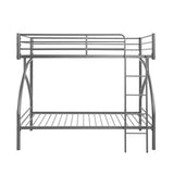 Bailey Gray Twin/Twin Bunk Bed - Ornate Home