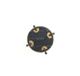 Bailey Ottoman in Sage Green with Gold Feet (set of 2) - Ornate Home