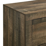 Bailey Walnut 3-Piece Full Bookcase Panel Bedroom Set - Ornate Home