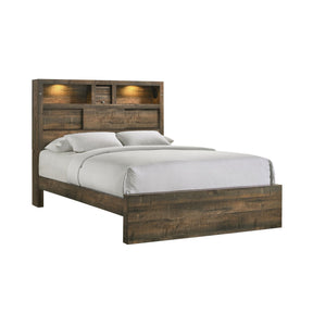 Bailey Walnut Drift Full Music Bed - Ornate Home