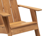 Bainbridge Teak Outdoor Adirondack Lounge Chair - Ornate Home