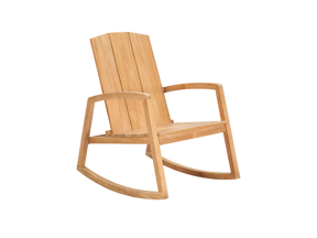 Bainbridge Teak Outdoor Rocking Armchair - Ornate Home