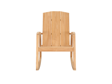 Bainbridge Teak Outdoor Rocking Armchair - Ornate Home