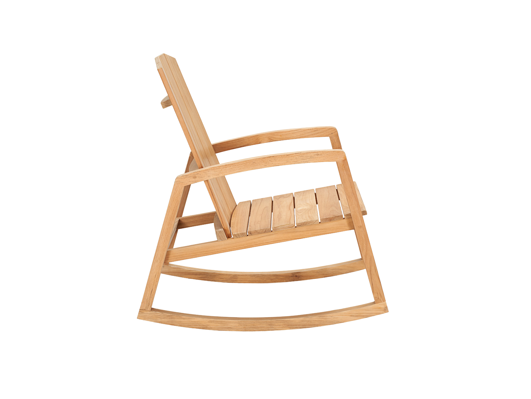 Bainbridge Teak Outdoor Rocking Armchair - Ornate Home