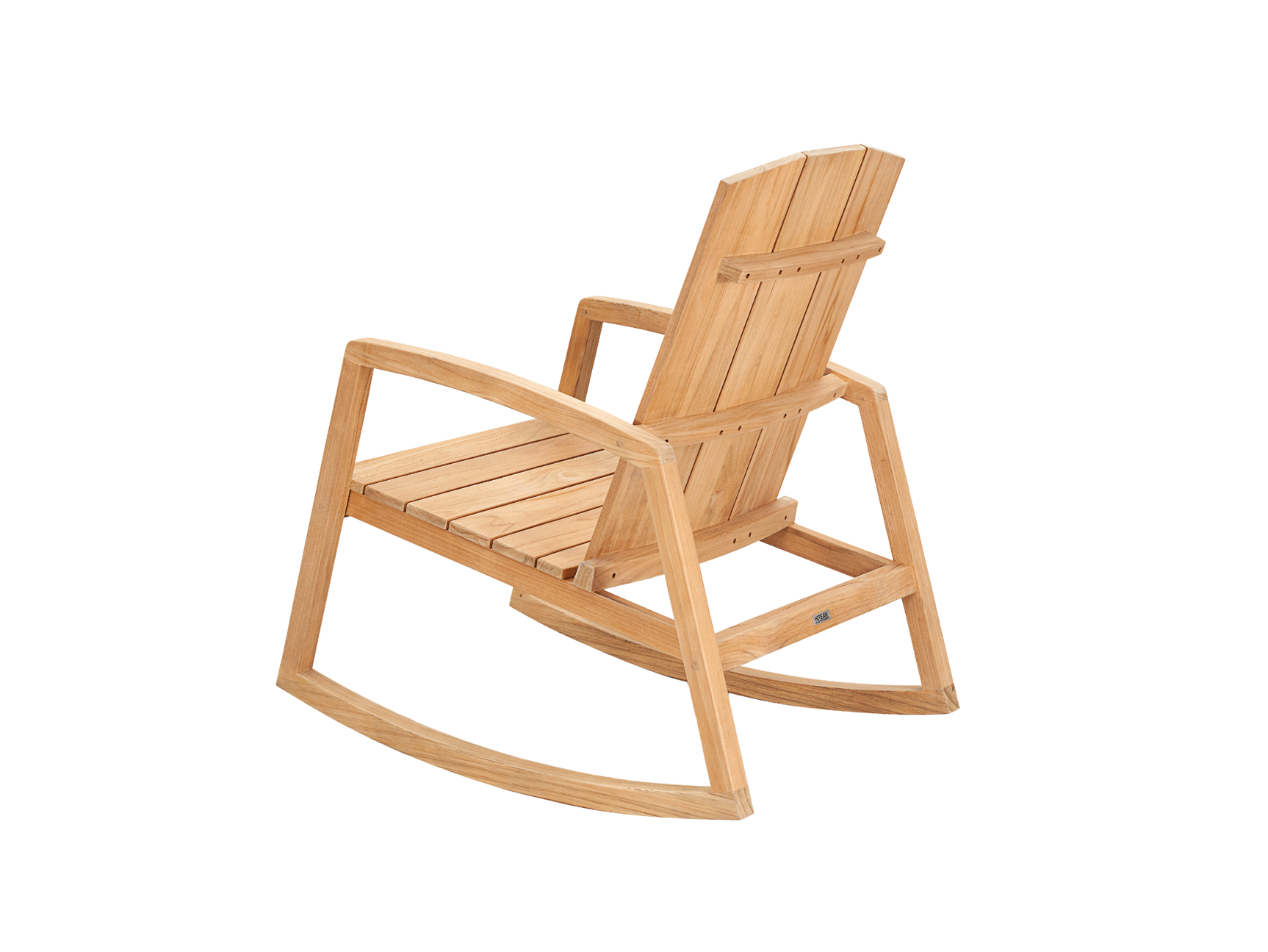 Bainbridge Teak Outdoor Rocking Armchair - Ornate Home