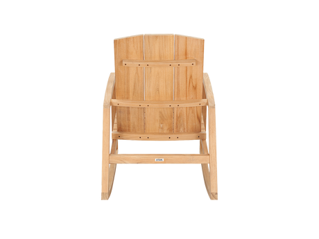 Bainbridge Teak Outdoor Rocking Armchair - Ornate Home