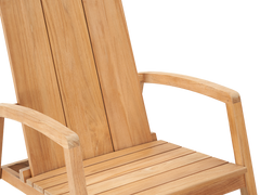 Bainbridge Teak Outdoor Rocking Armchair - Ornate Home