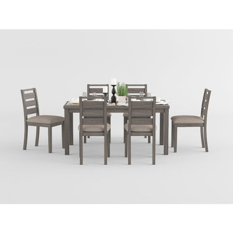 Bainbridge Weathered Gray Dining Table - Ornate Home
