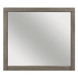 Bainbridge Weathered Gray Mirror - Ornate Home