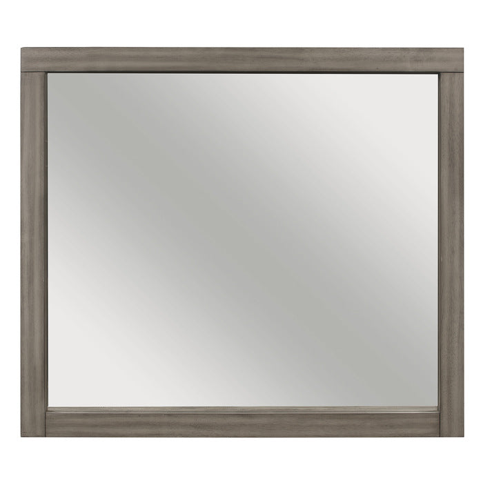 Bainbridge Weathered Gray Mirror - Ornate Home
