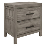 Bainbridge Weathered Gray Nightstand - Ornate Home