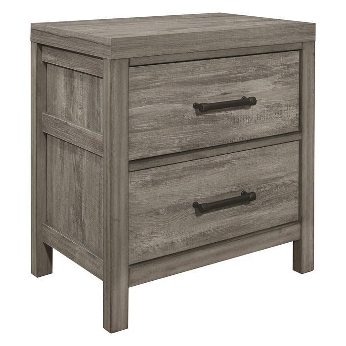 Bainbridge Weathered Gray Nightstand - Ornate Home