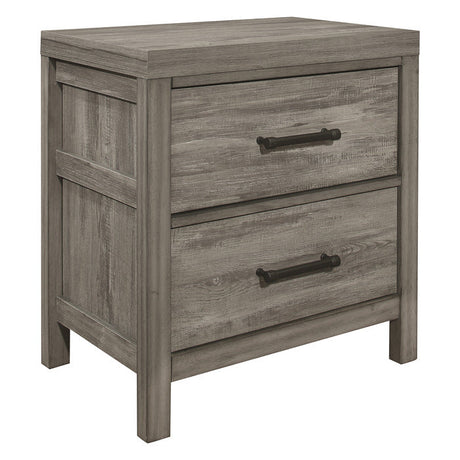Bainbridge Weathered Gray Nightstand - Ornate Home