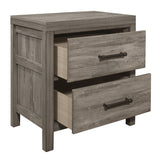 Bainbridge Weathered Gray Nightstand - Ornate Home