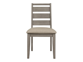 Bainbridge Weathered Gray Side Chair (Set of 2) - Ornate Home