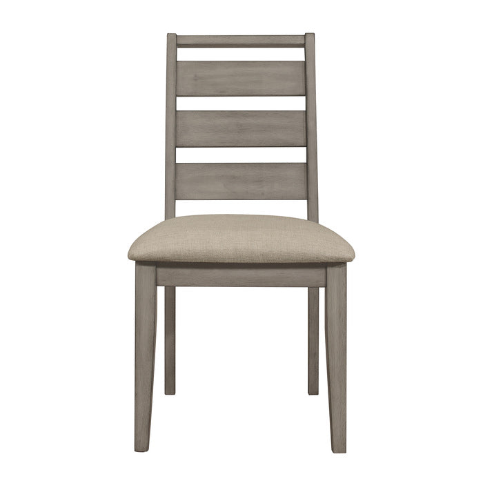 Bainbridge Weathered Gray Side Chair (Set of 2) - Ornate Home