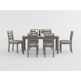 Bainbridge Weathered Gray Side Chair (Set of 2) - Ornate Home