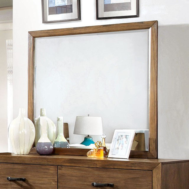 Bairro Reclaimed Pine Wood Mirror - Ornate Home