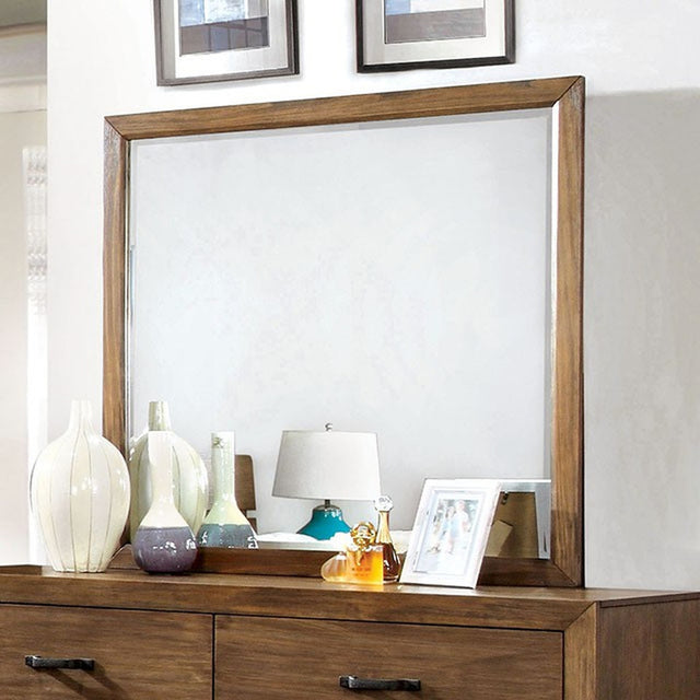 Bairro Reclaimed Pine Wood Mirror - Ornate Home