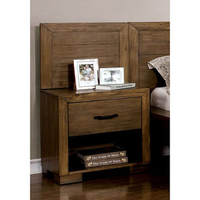 Bairro Reclaimed Pine Wood Nightstand Pier - Ornate Home