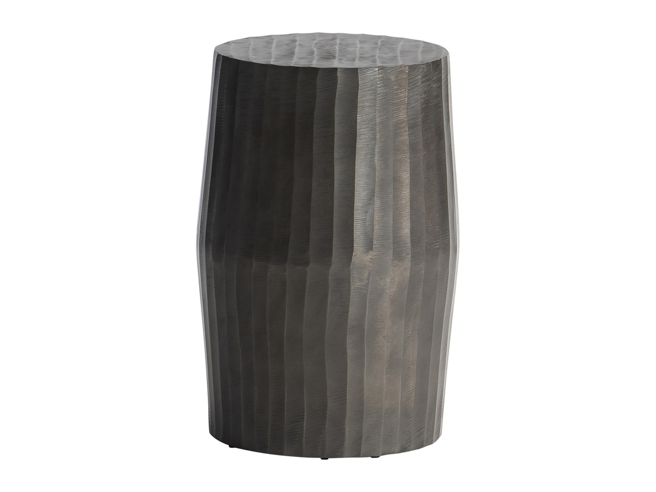 Baja Black Nickel Outdoor Accent Table - Ornate Home