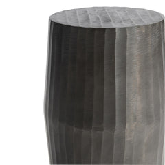 Baja Black Nickel Outdoor Accent Table - Ornate Home