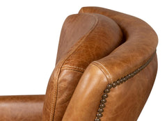 Baker Brown Arm Chair - Ornate Home