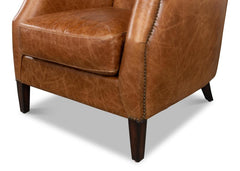 Baker Brown Arm Chair - Ornate Home