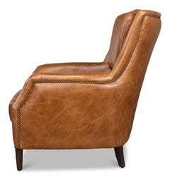 Baker Brown Arm Chair - Ornate Home