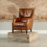 Baker Brown Arm Chair - Ornate Home