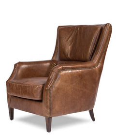 Baker Brown Arm Chair - Ornate Home