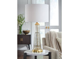 Bakersboro Clear/Gold Finish Table Lamp - Ornate Home